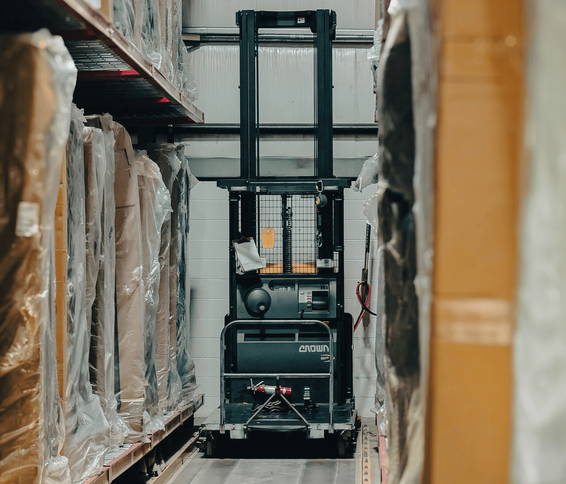 Warehouse forklift